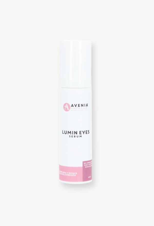 LUMIN EYES SERUM <br><br> DESINFLAMA Y REDUCE LÍNEAS DE EXPRESIÓN.